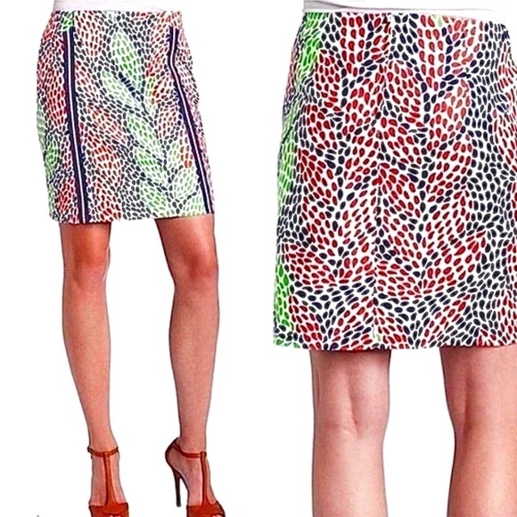 EUC Lilly Pulitzer Rosyln Open Call A-Line Skirt Size 4 - Picture 1 of 8